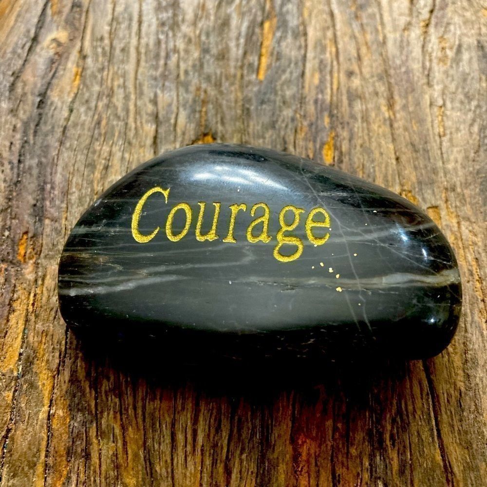 Inspirational stone decor